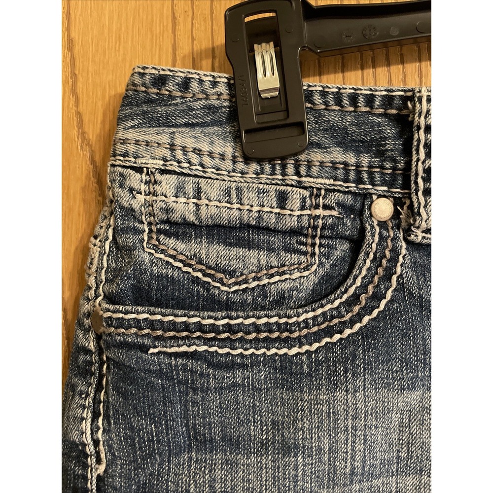 Women's Maurices Shorts Cut-Off White Stitching Size 5/6 - Picture 4 of 8